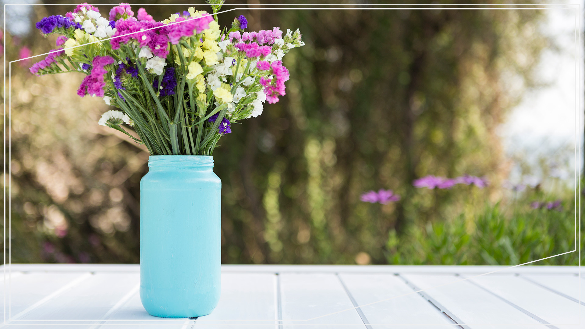 Frühling auf der Terrasse