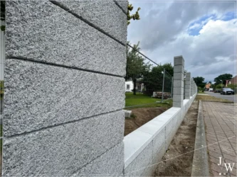 Grundstück Zaun Forst